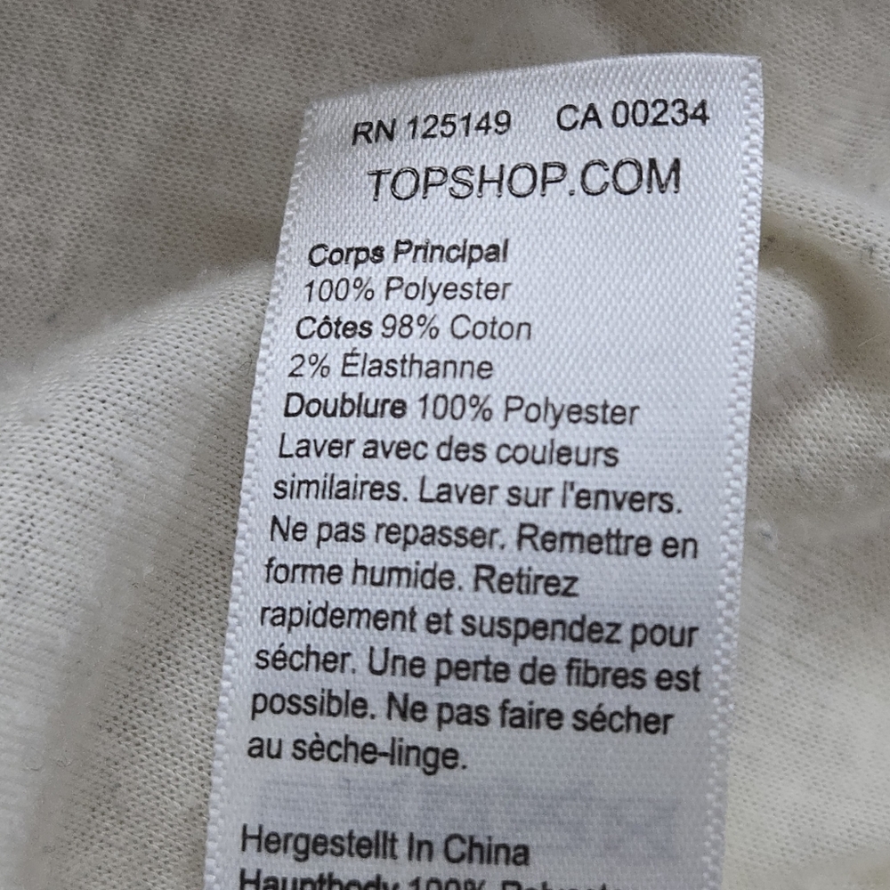 Top‎ Shop Jacket Cream Faux Fur Hooded Bomber - Picture 14 of 16